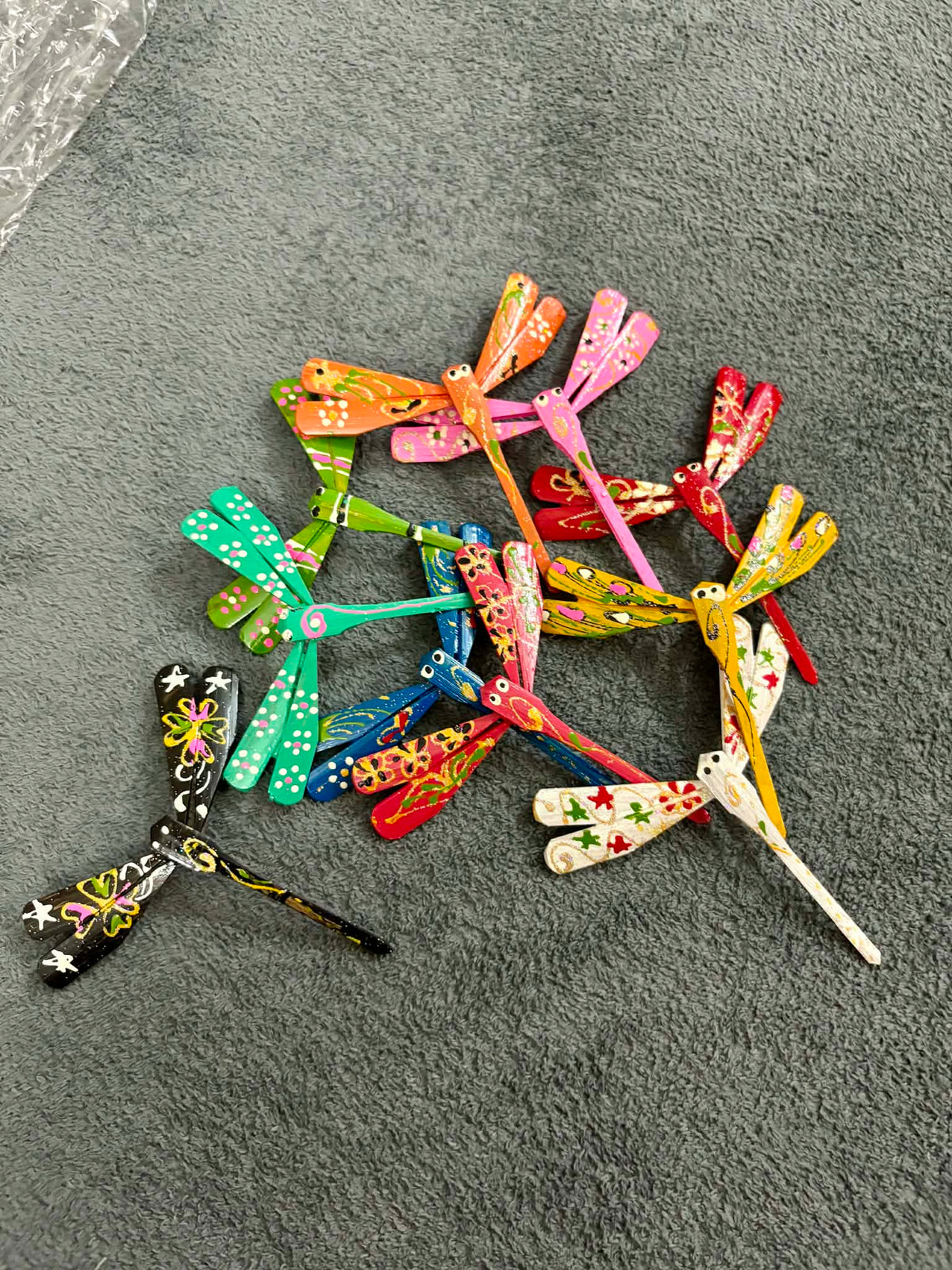 Handmade Bamboo Balancing Dragonfly Toy