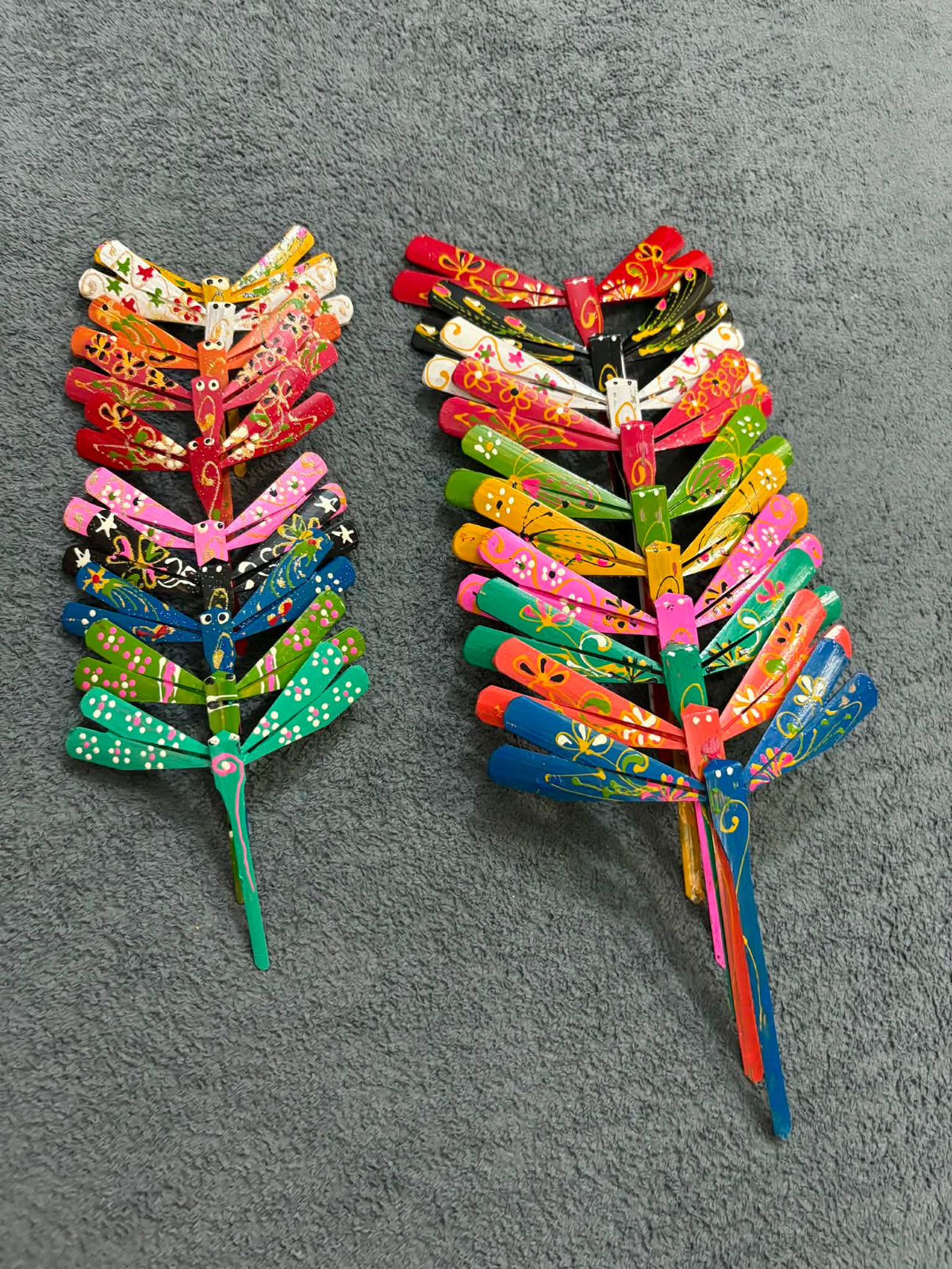 Handmade Bamboo Balancing Dragonfly Toy