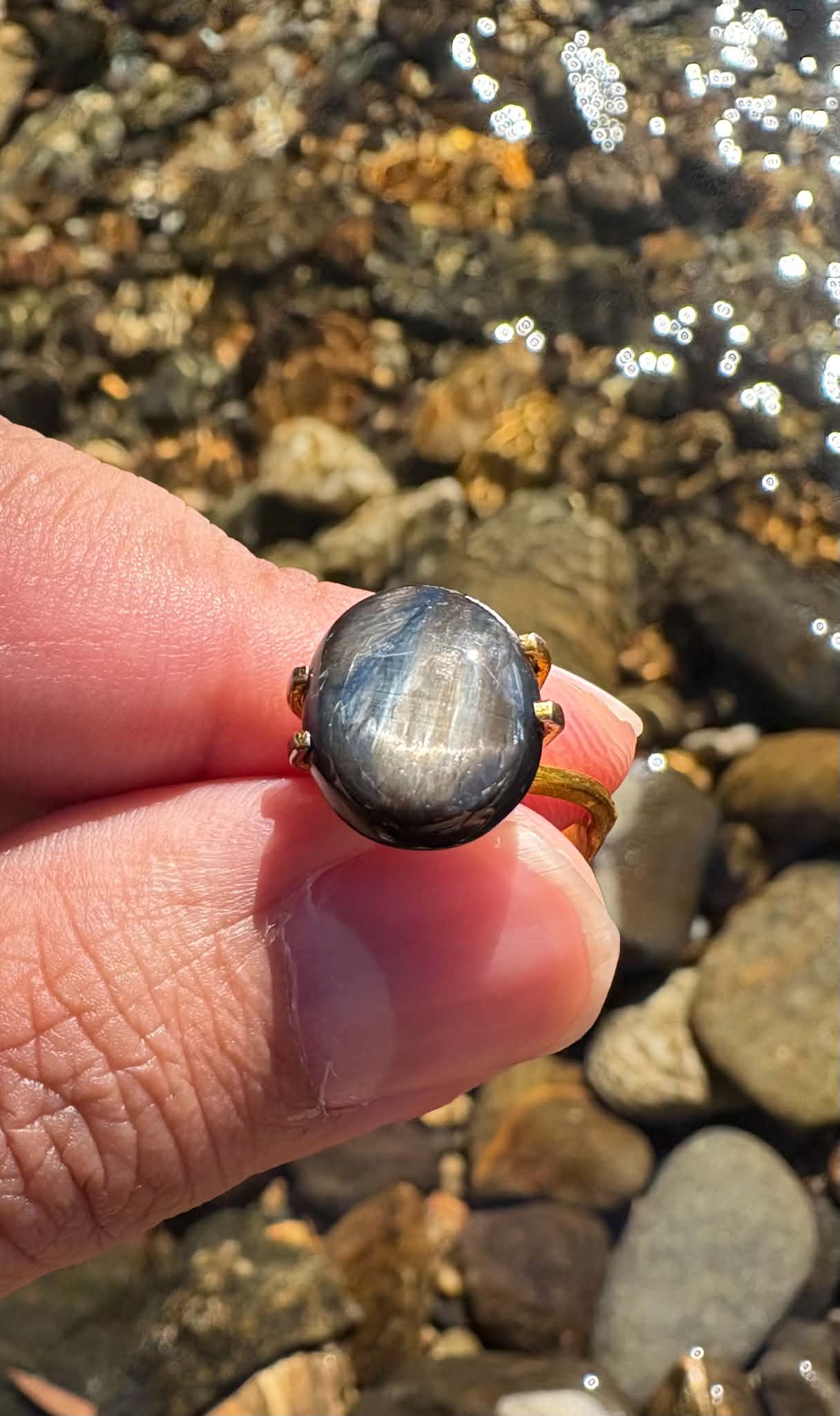 Trapiche Sapphire Gemstone N3