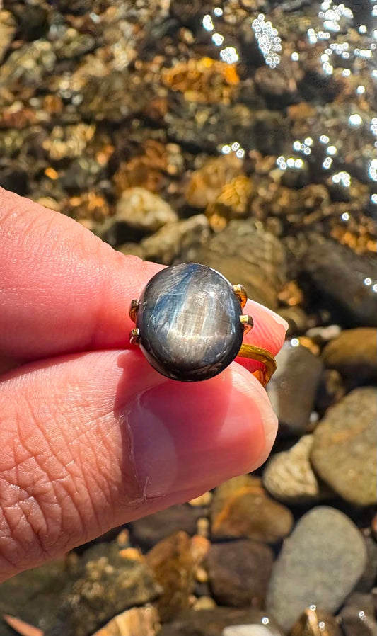 Trapiche Sapphire Gemstone N3